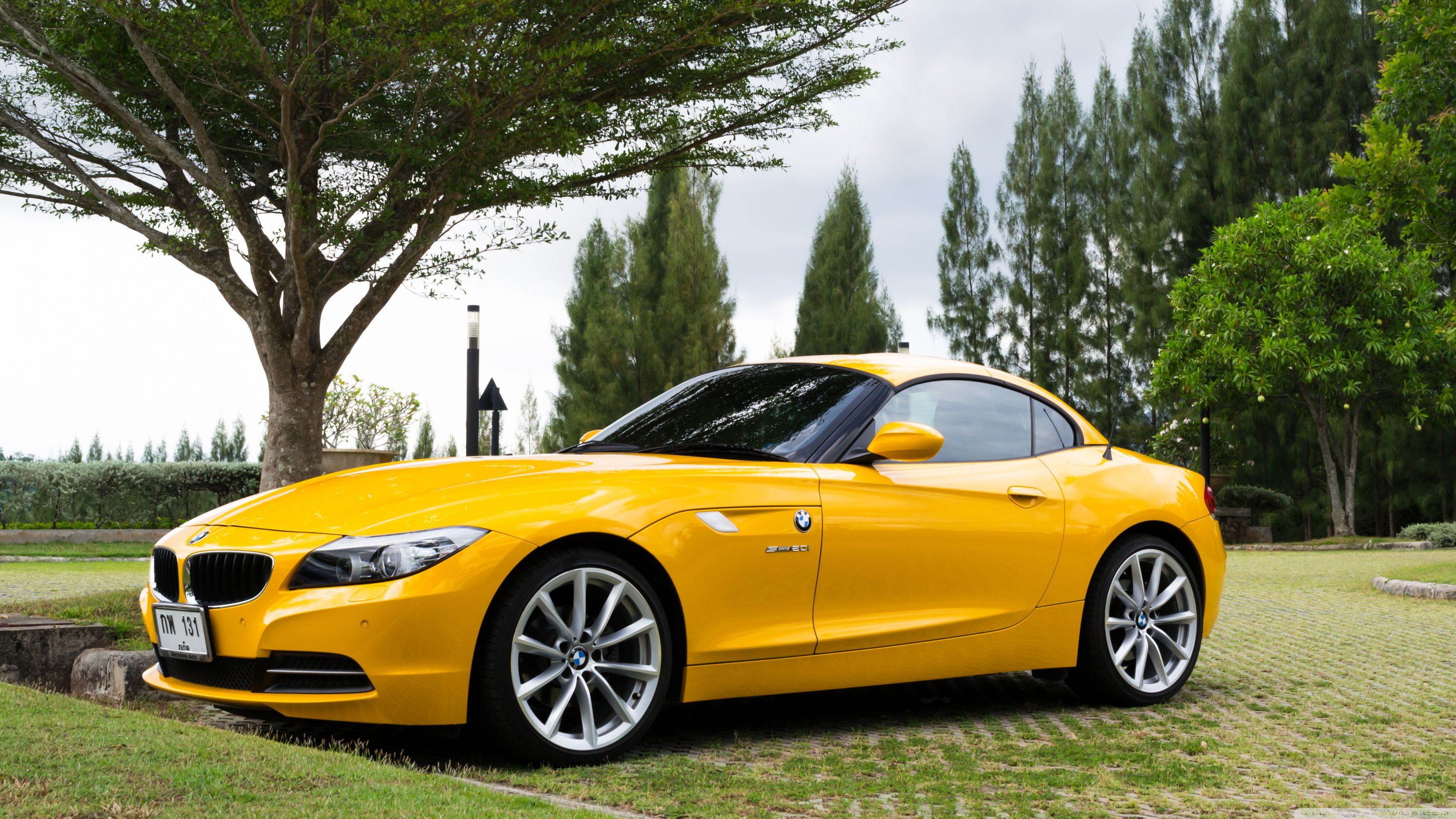 BMW z4 золотистая