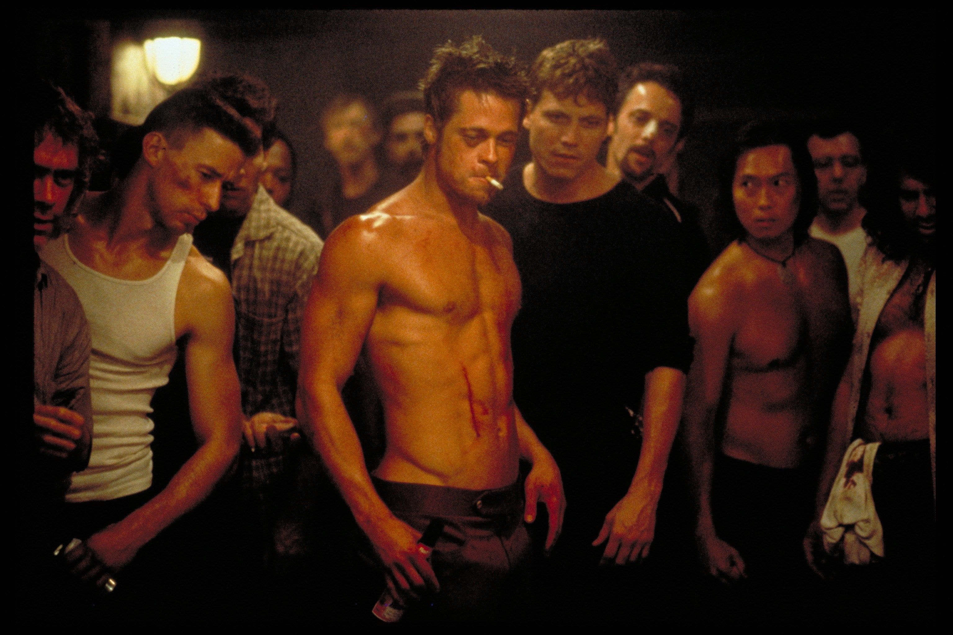 Brad Pitt Fight Club Wallpaper.