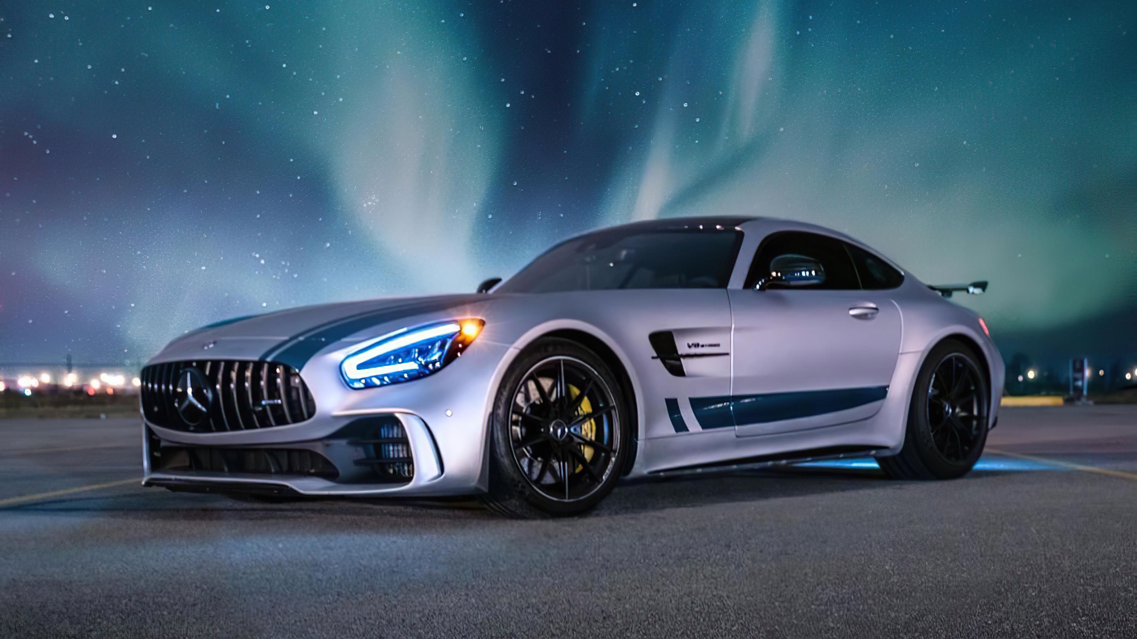 AMG gt фары