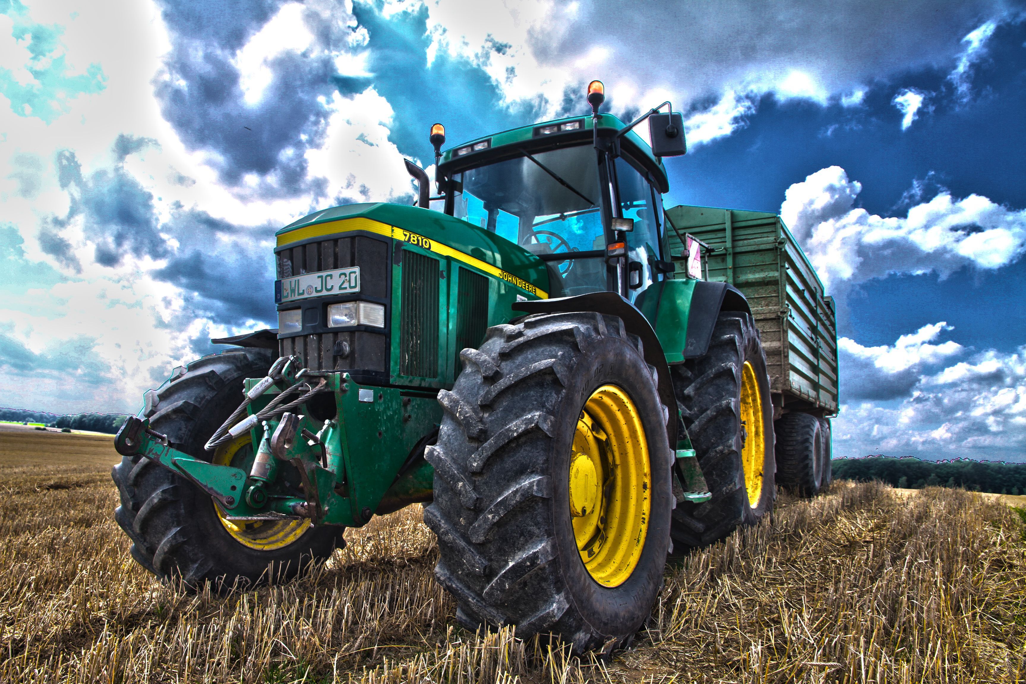 John deere tractor