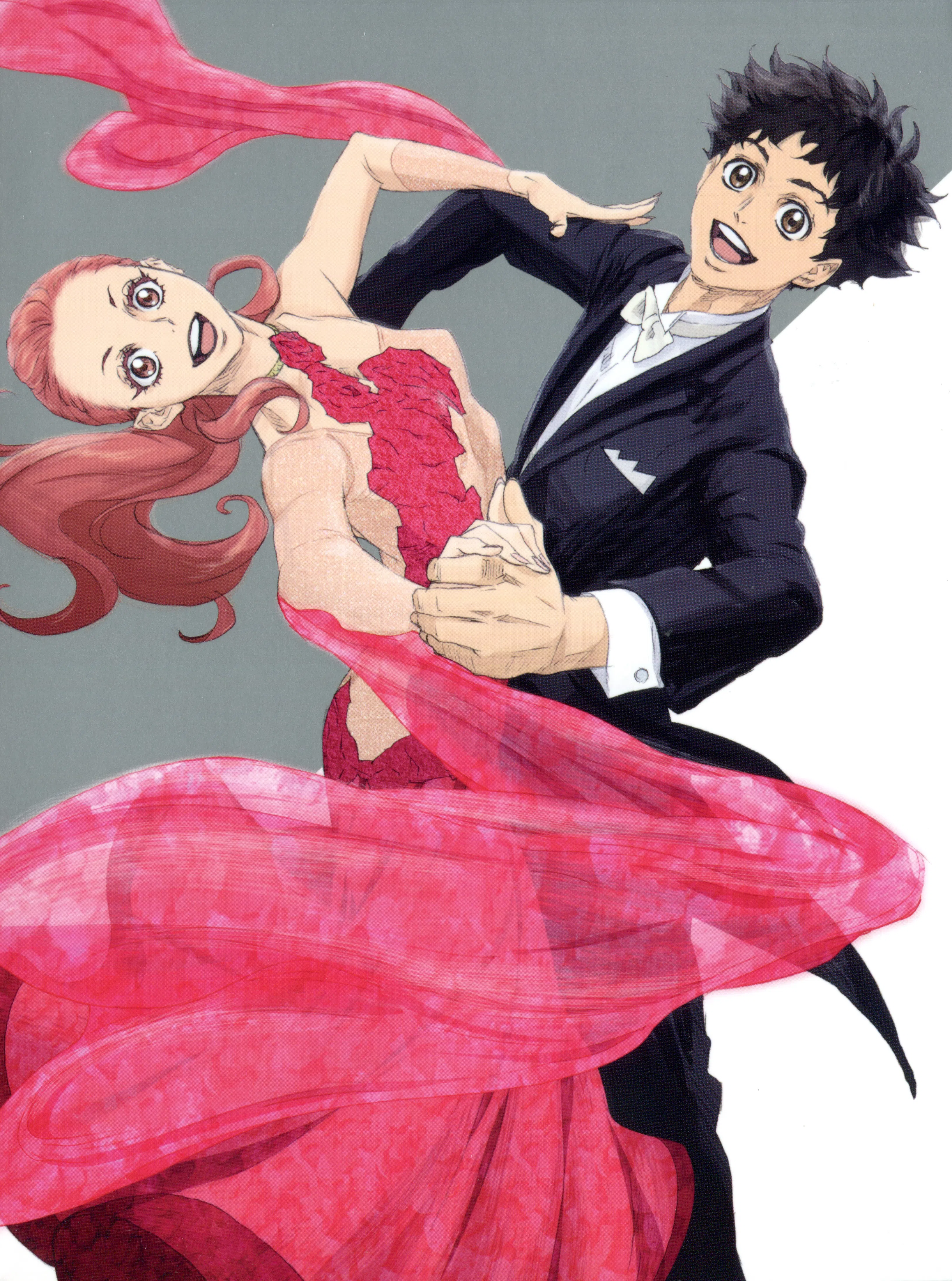 Сквозь бальные залы. Ballroom e Youkoso Сидзуку Ханаока. Ballroom e Youkoso аниме. Татара Фуджита и Хияма Чинатсу. Ballroom e Youkoso Marisa.