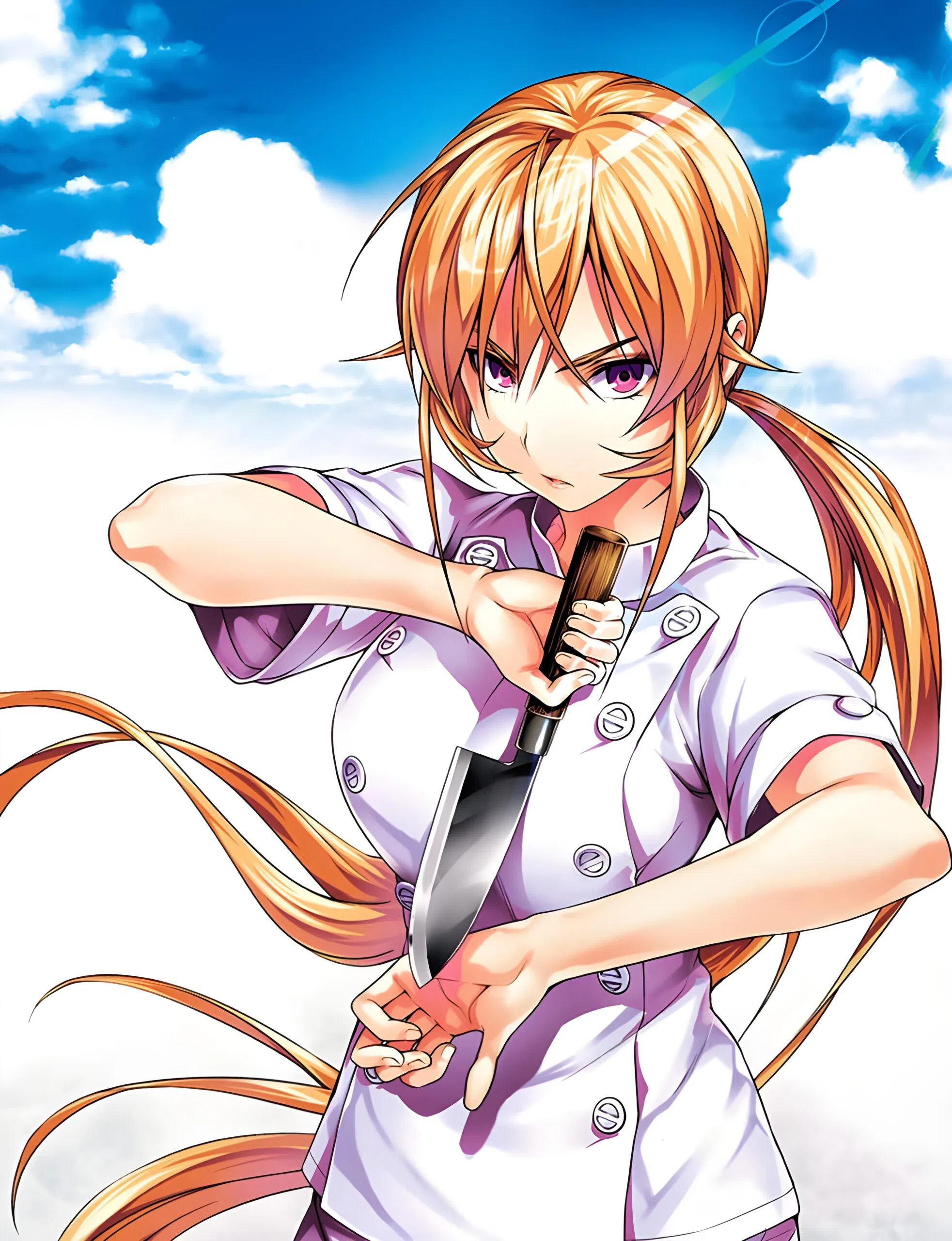 Shokugeki no soma. Накири Эрина. Повар-боец сома / Shokugeki no Souma.