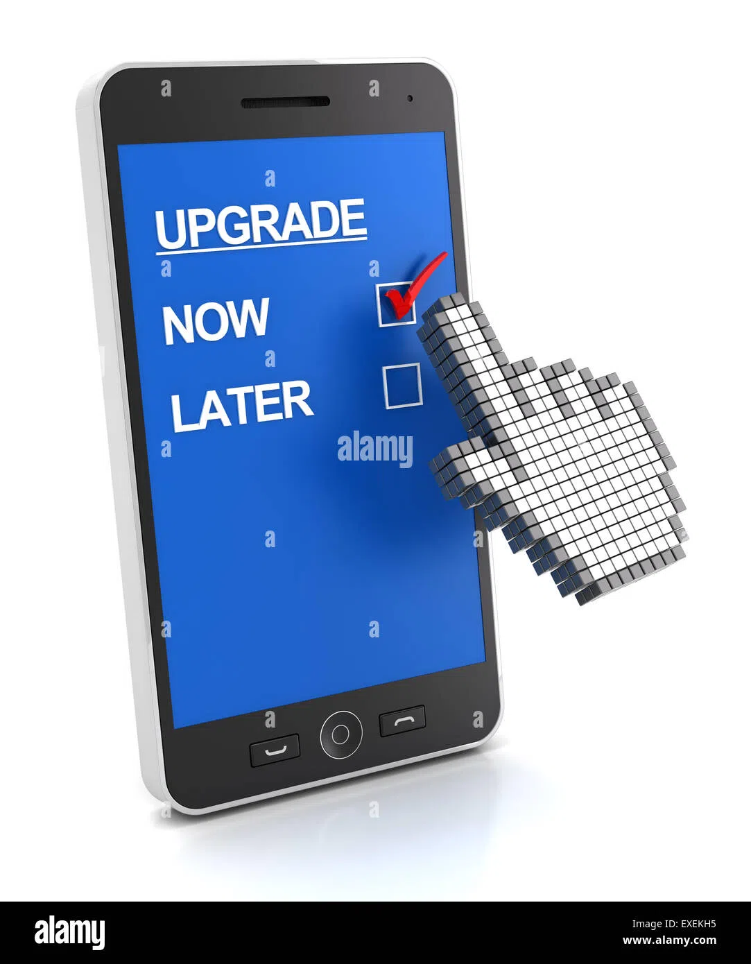 Upgrade now. Апгрейд телефона.