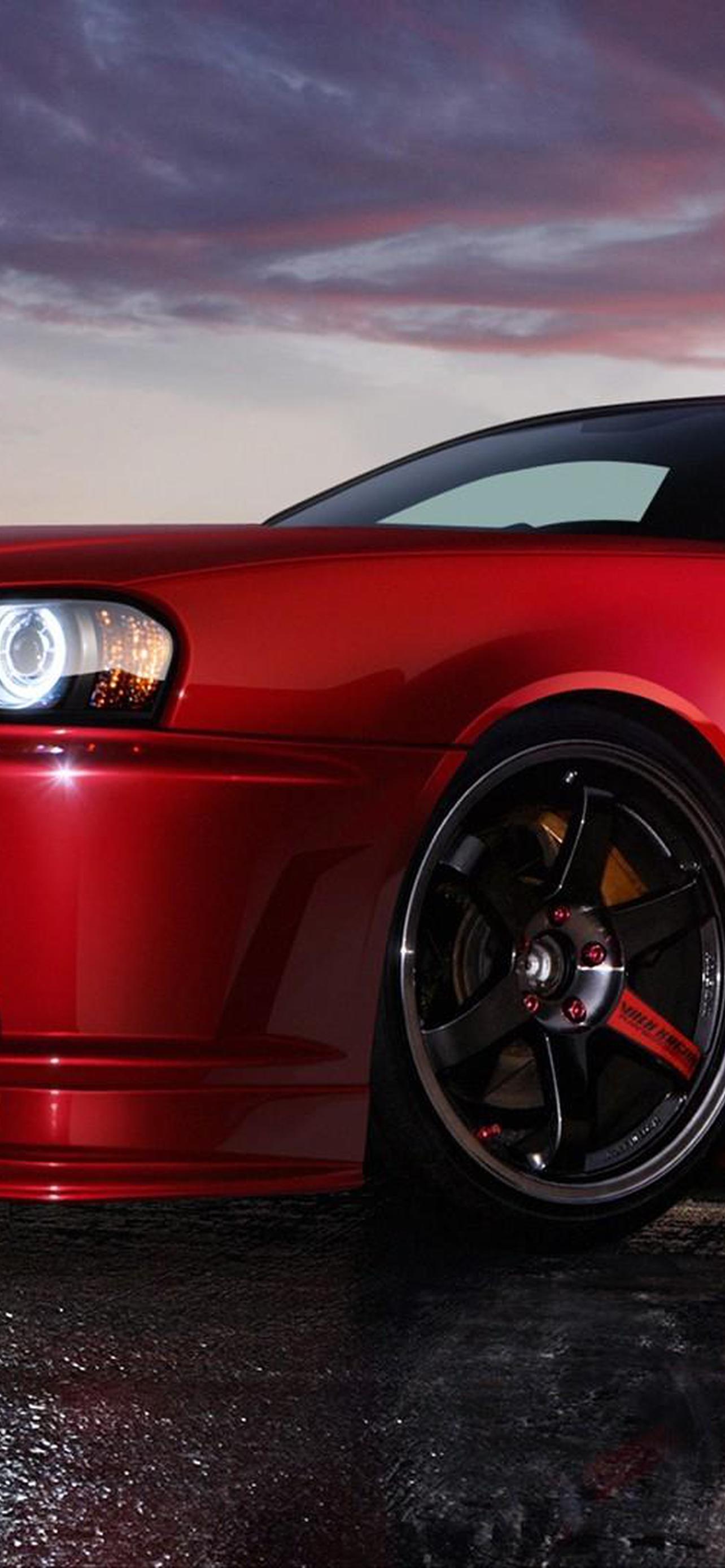 Nissan Skyline r34 Red