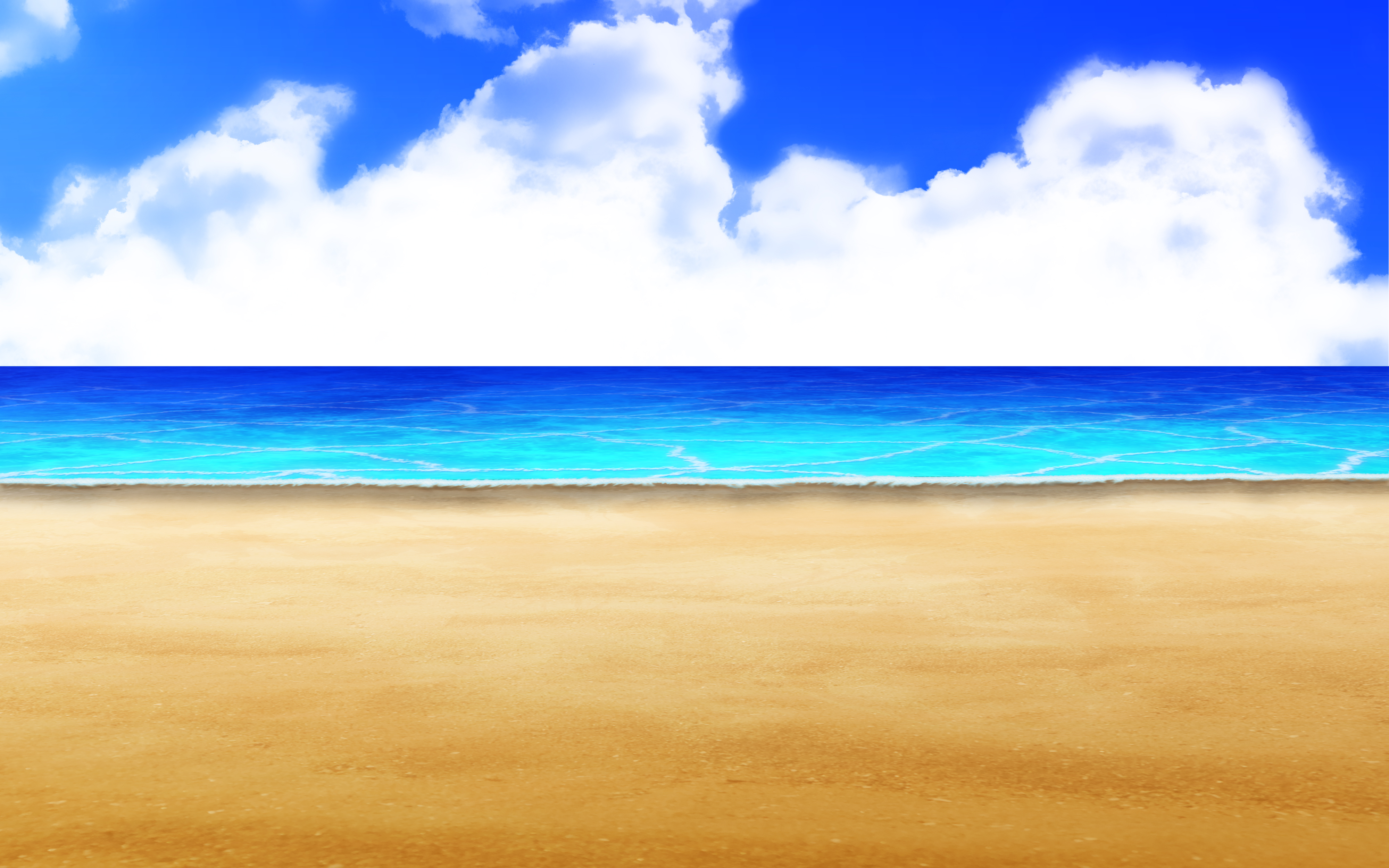 пляж на фоне моря